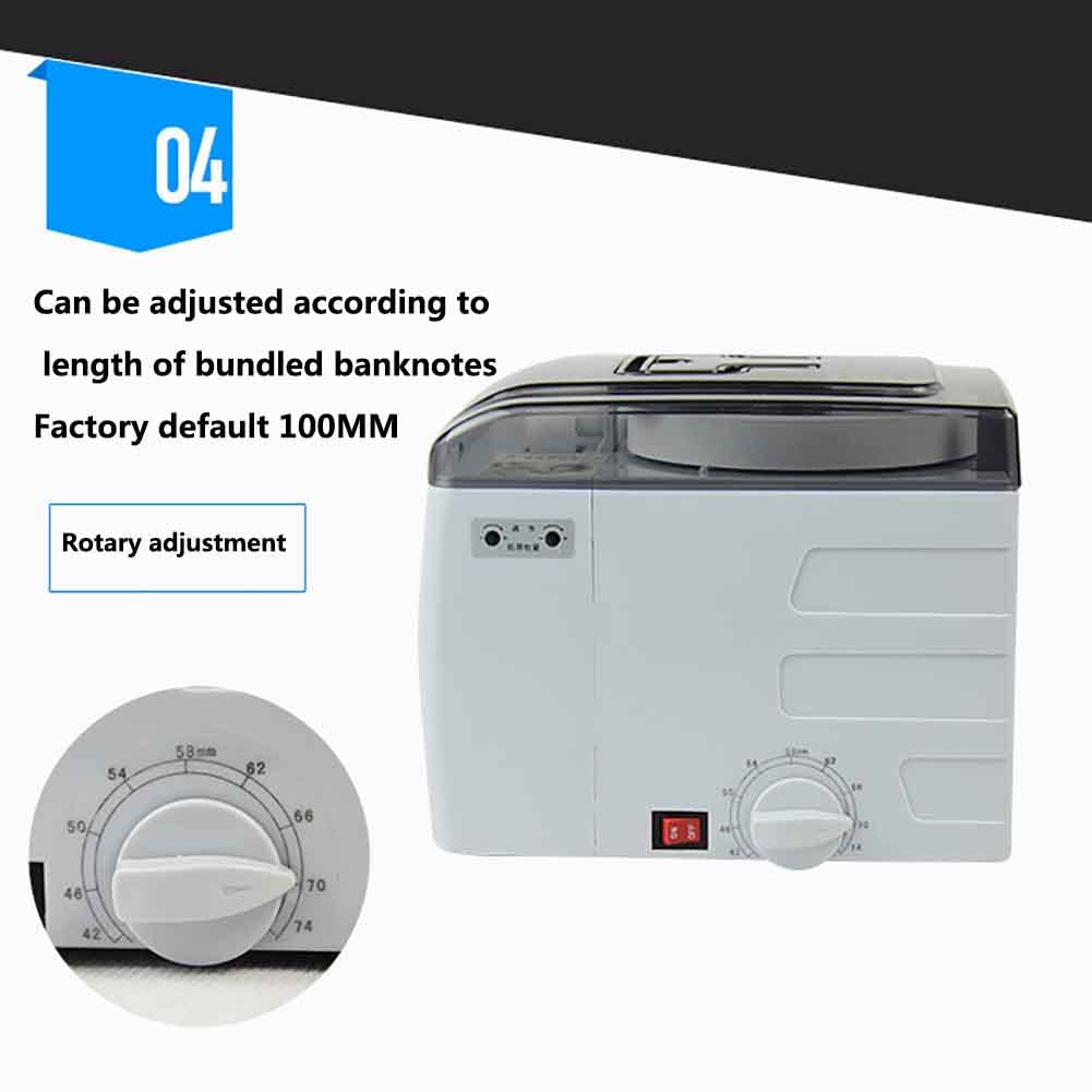 Automatyczna maszyna do bindowania banknotów, maszyna do spinania banknotów z ekranem LCD dla efektywnego zarządzania gotówką i organizacji