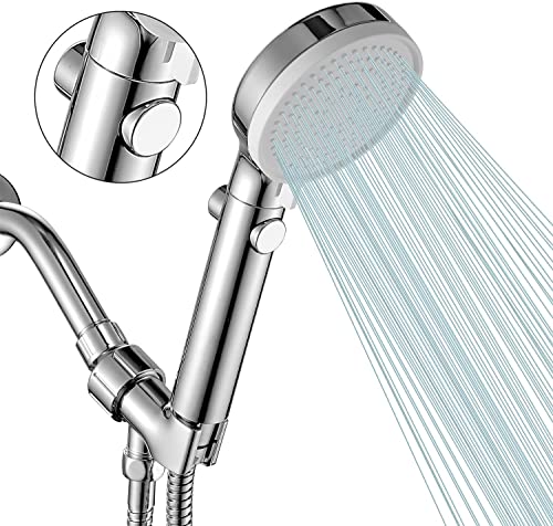 DOILIESE Shower Head with Handheld Shower Head with ON/Off Switch, 3-Modes High Pressure, with 60in...