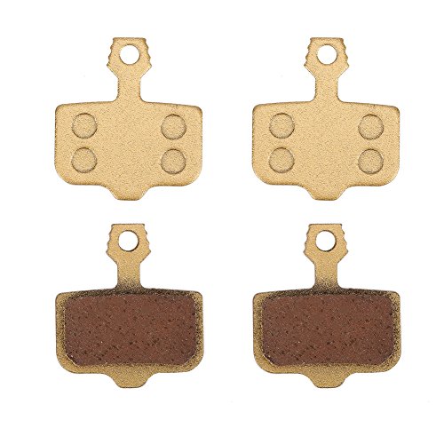 2 pares de pastilhas de freio a disco metálico de mountain bike para srams avid elixir r/cr/cr-mag/x