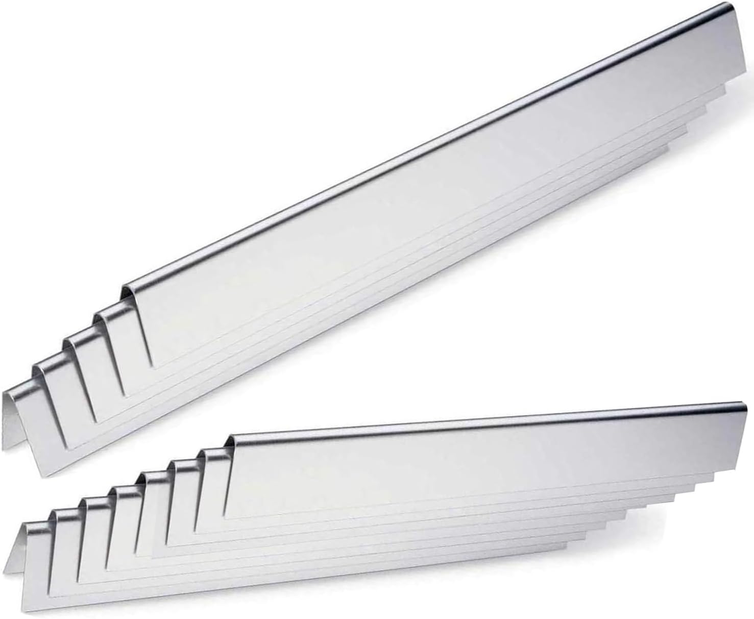 SG538 (13-Pack) Stainless Steel Flavorizer Bars Replacement for Weber 7538 9813 Weber Genesis 1000-5500, Platinum I & II Gas Grills