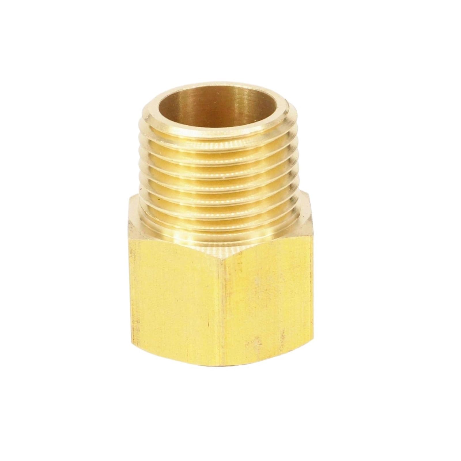AARTERZZA Quick Connector Brass Pipe Fitting Adapter Hose Fitting 1/2" NPT Male x 1/2" BSP Female Thread
