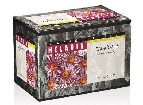 Heladiv Camomile, Caffeine Free, 20 Sachets Net Wt. 30 G