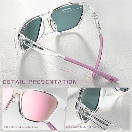Image of Polarized Running Sunglasses Womens Mens Sun Glasses for Fishing Golf UV400