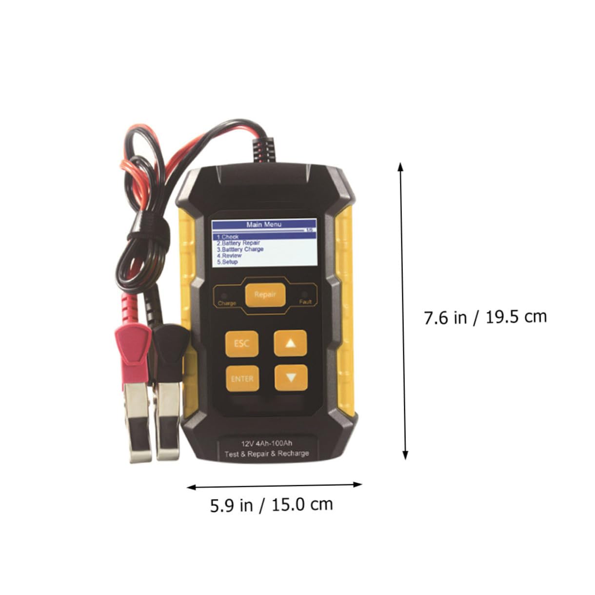 Tester Batteria Auto 12v Tecnologia di Test Aggiornata