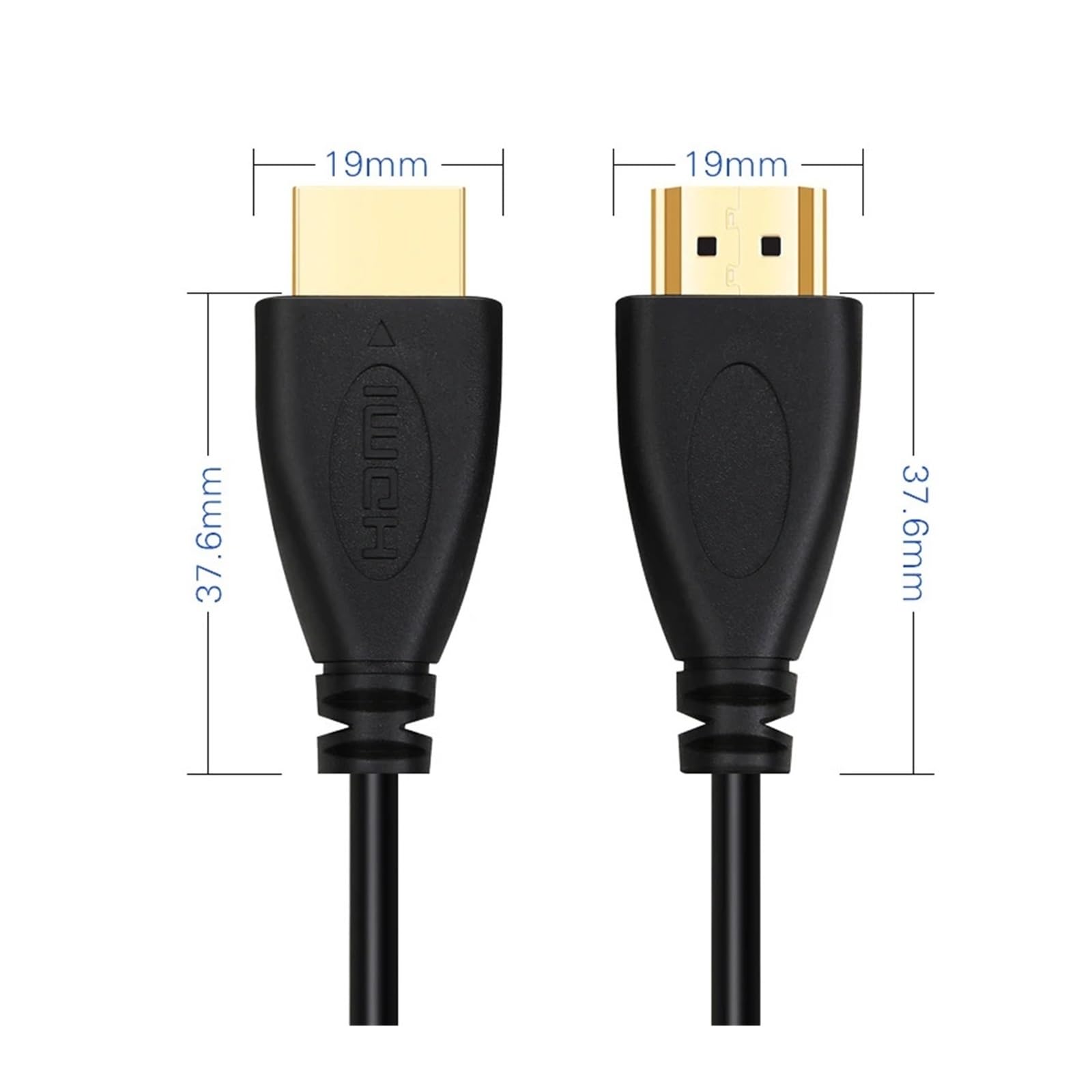 Supporta Il Cavo HDMI 2.0 1.4 | Cavo placcato oro 1080P 3D ad alta velocità for computer HD TV XBOX PS3(5M)