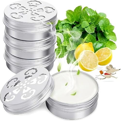 4 Pack Mouse Repellent for Car Engines, Peppermint Oil to Rodent Repellent Repel Mice and Rats...