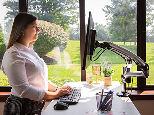 Image of Ergotech Freedom Dual Arm, Metal Gray (FDM-PC-G02)