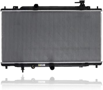 Radiator - Compatible/Replacement for 14-18 Mazda Mazda3 Sedan/Hatchback 4-Cylinder 2.0/2.5 Liter Automatic Mexico-Build Only - Plastic Tank, Aluminum Core - PEDD15200B