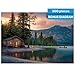 Buffalo Games – Lakeside Heaven Jigsaw Puzzle, 500 Piece Puzzle for Adults, Peaceful Lake Landscape Art by Chuck Black