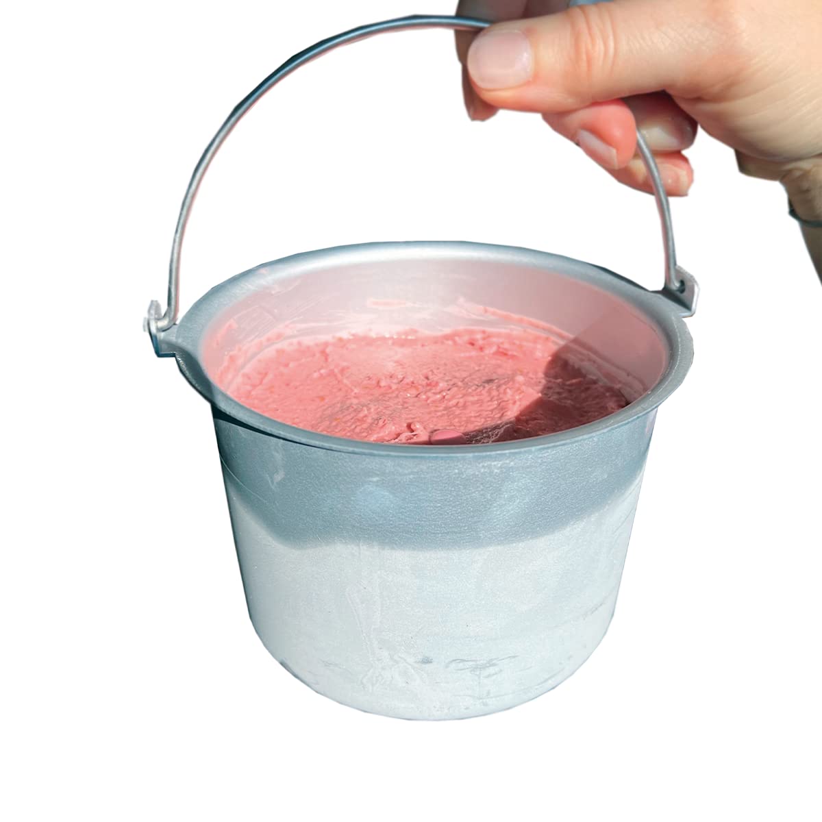 LITTLE BALANCE 8610 Turbo-Vanille, Sorbetière, Turbine à glaces, Machine à glaces 1,2 l, 3 fonctions, crèmes glacées, yaourts glacés et sorbets, 110 W, Crème