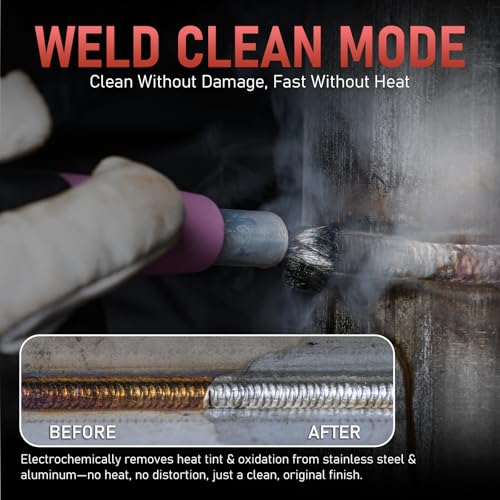 Image of YESWELDER 220A TIG Welder 5 In 1 with Pulse, 110V /220V Dual Voltage STICK /DC TIG /PULSE TIG /COLD SPOT TIG /WELD CLEAN MODE with HF Start, Auto Post-Gas, Foot Pedal Interface