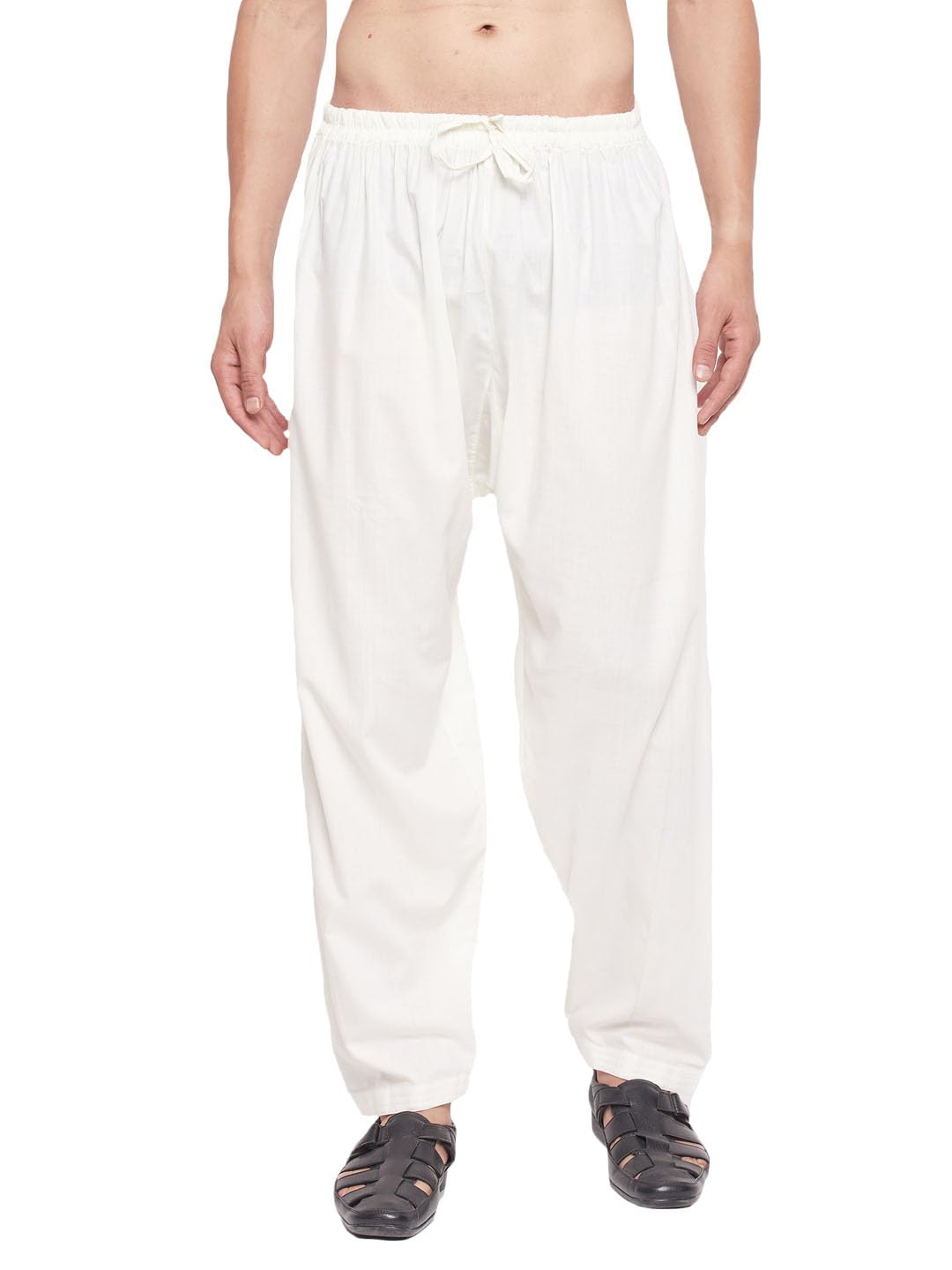 Men's Cotton Blend Pyjama - Stylish Lounge Wear for Relaxation and Sleep | Premium Cotton, Elastic Waist | Patiala Style Salwar Pyjama with Superior Fit, Relax fit, Comfortable Feel