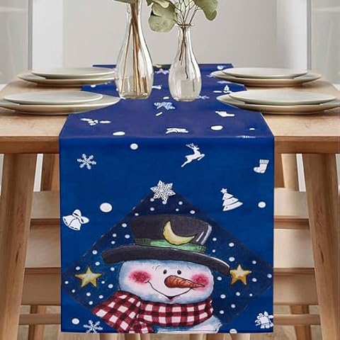 ARVOV Multi-Season Table Runner, Blue Cover