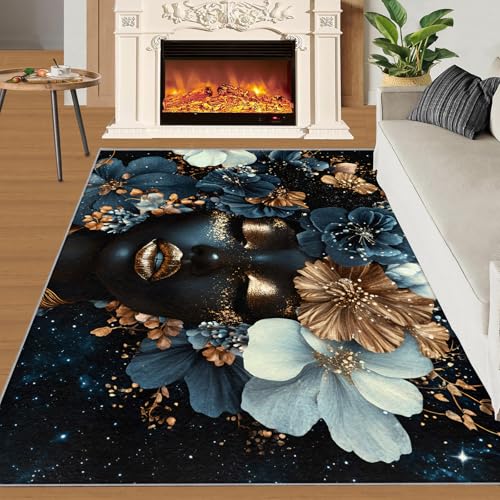 Tapete rectangular Floral 120x180 cm KOMEJIE miniatura 2
