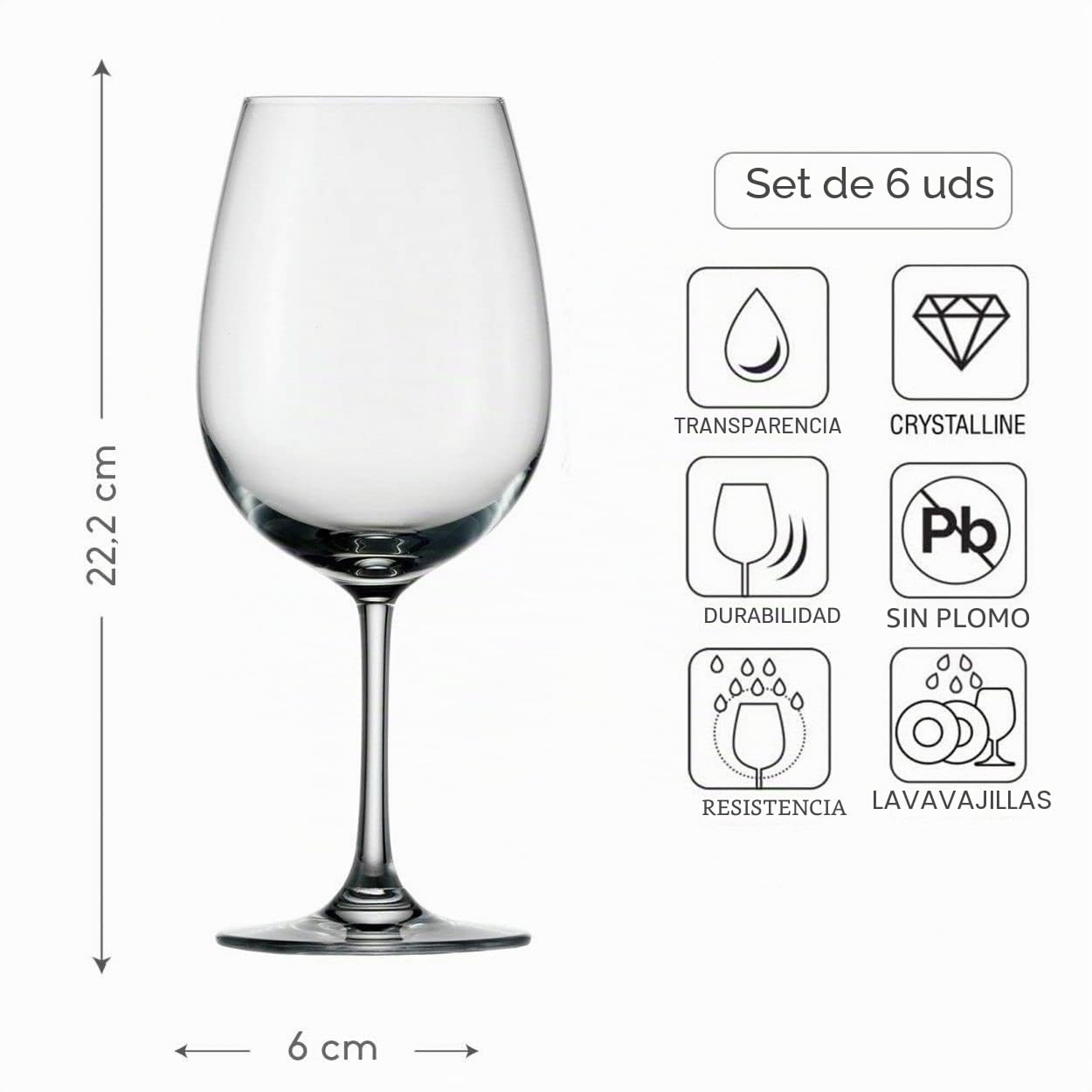 Copas VARIADAS Lina 18 Piezas