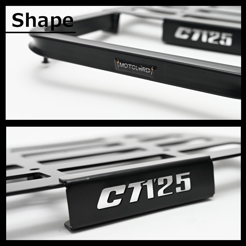 Amazon | CT125 ハンターカブ 対応 JA55 JA65 リヤキャリア 積載
