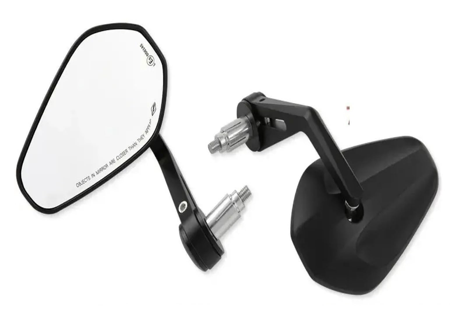 Specchietto Retrovisore Laterale Per Moto, Scooter, 7/8" 22 Mm, Specchietti Retrovisori Per Manubrio, Per Ya&maha Per Kaw&asaki, Ricambi Per Moto Specchiettos