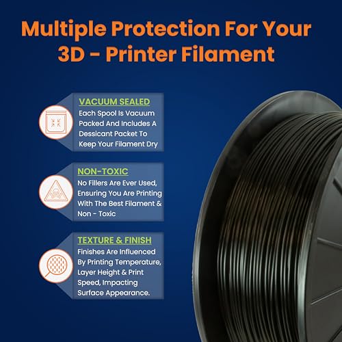 Image of 3D-Fuel Tough Pro PLA+ Filament for 3D Printing, Made in the USA, 3D Printer Filament, Dimensional Accuracy + /- 0.02 mm, 1.75 mm, 1 kg Spool, Warm Bisque