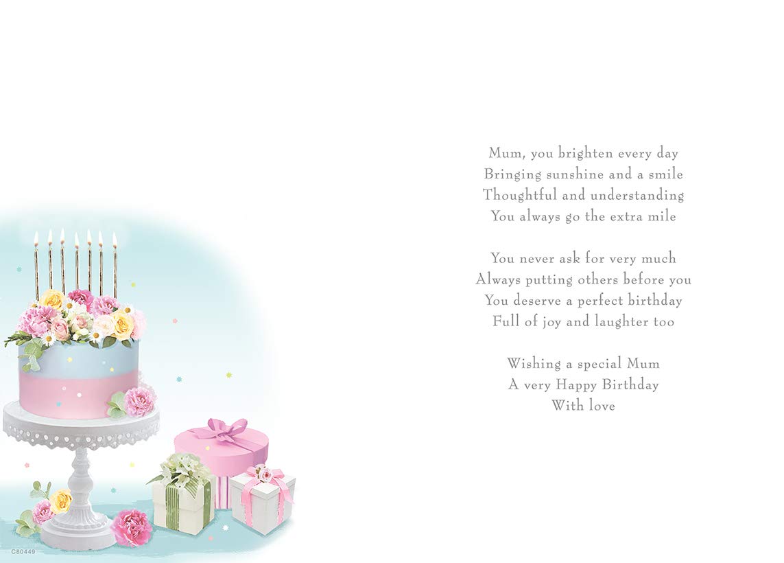 Cartolina Tradizionale Piccadilly Greetings Tradizionale Biglietto Di Compleanno Per Figlia 30 Anni, 22,9 X 15,2 Cm Regalo Per Figlia Adulta