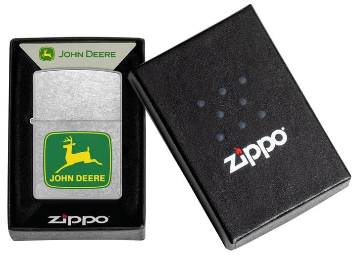 Encendedor Zippo personalizado con grabado John Deere miniatura 5