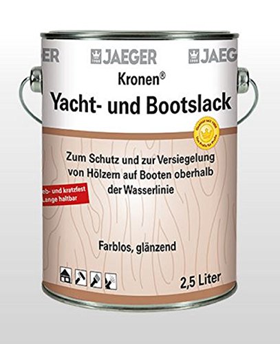Jaeger Kronen® Yacht- und Bootslack (2,5 Liter)