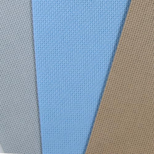 Image of KCS 3 pc of 12 inch x 18 inch(30cmx45cm) 16CT Counted Cross Stitch Cotton Aida Cloth Fabric (Light Blue+Sea Foam+Khaki)