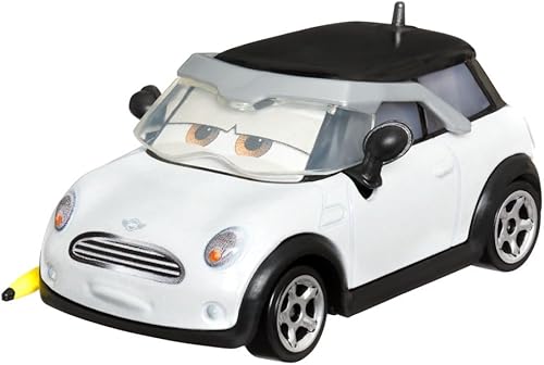 Miniatura 5 de Disney Pixar Cars 3 Paquete de 2 unidades, surtido a escala 1:55, vehículos de personajes favoritos de los fanáticos para carreras y contar