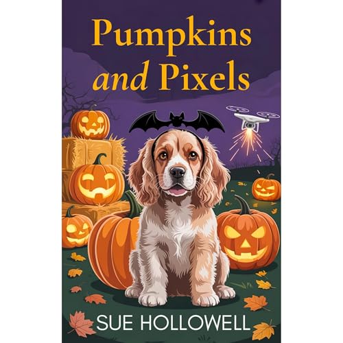 Pumpkins and Pixels Audiolibro Por Sue Hollowell arte de portada