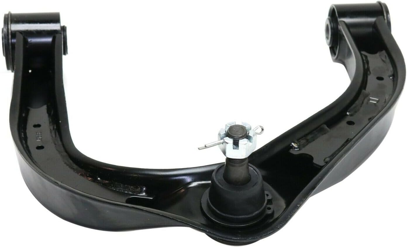 1pc Control Arm Front Upper Right Passenger Side with Ball Joints Rubber Bushing Design Stamped for Nissan for Titan 2004-2015 2017