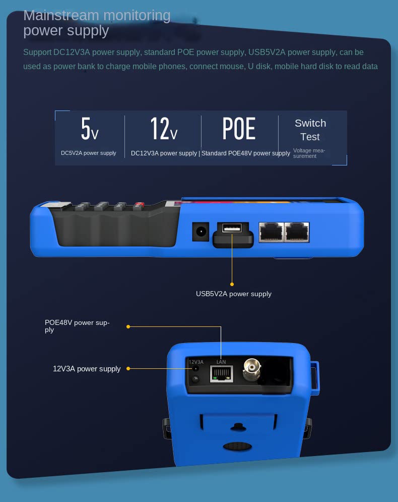 Mainstream Monitoring Power Supply Options