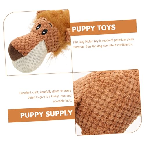 Juguete mordible y sonoro para perros de peluche miniatura 2