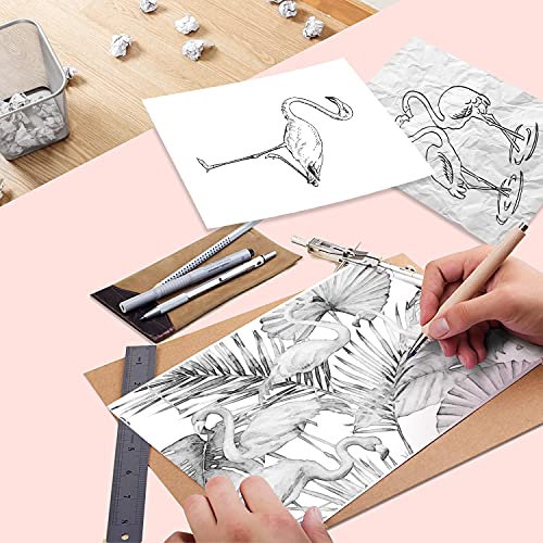 Vega U Flamingo Shower Curtain For Bathroom, Tropical Leaves Themed Bath Decor With Hooks, 72X72 Inch #TOP1