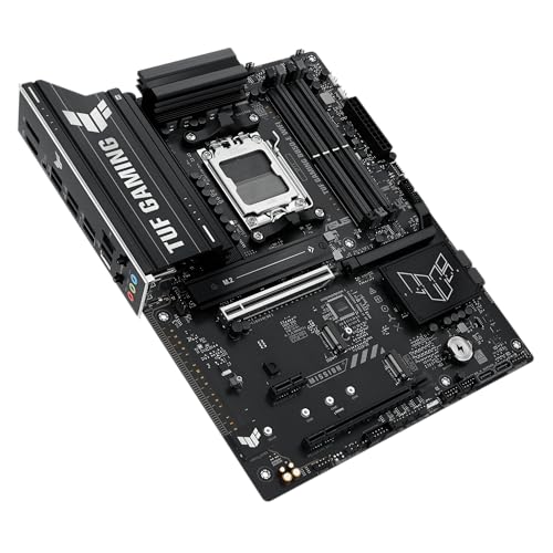 Image of ASUS TUF GAMING B850-E WIFI AMD AM5 B850 ATX motherboard, DDR5, PCIe 5.0 Ready, M.2 slots x3, Wi-Fi 6E, 2.5Gb Ethernet, DisplayPort, HDMI,USB 20Gbps Type-C, USB 10Gbps Type-C, BIOS FlashBack, AuraSync