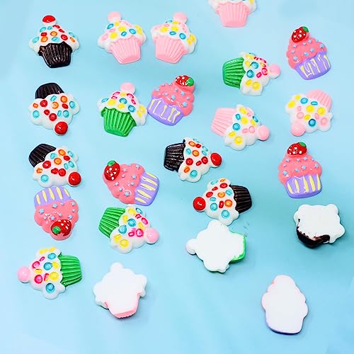 Dijes de slime para fundas de teléfono: decora fácilmente con cabujones de cupcakes 4