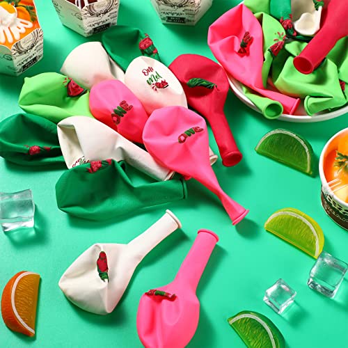 Zomiboo 36 Pcs Watermelon Party Balloons One Melon Birthday Party Watermelon Theme Decoration Summer Watermelon Theme Balloon Set 1st Birthday Decor for Party Supplies, 12 Inches - image 3