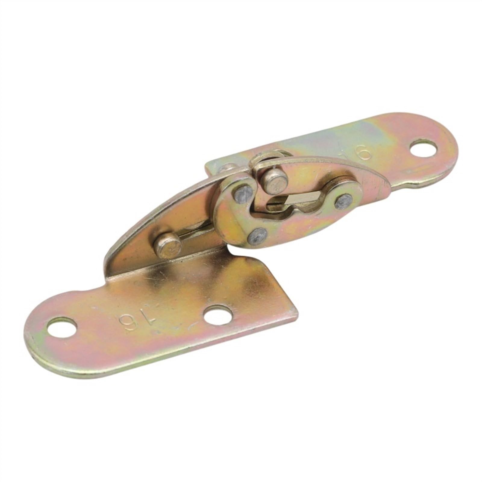 1pcs 180 Degree Flap Hinge Iron Hidden Folding Hinge for Dining Table Combination Furniture Fittings (Color : 01, Size : 1SIZE)