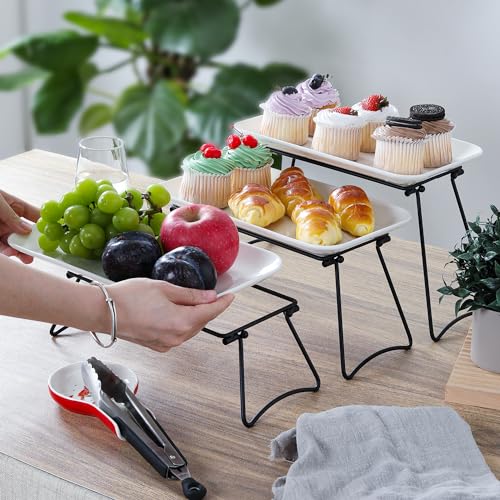 HAPPY-KIT-Bundle-Ceramic-Mixing-Bowls-Set12-INCH-3-Tier-Serving-Tray-Set