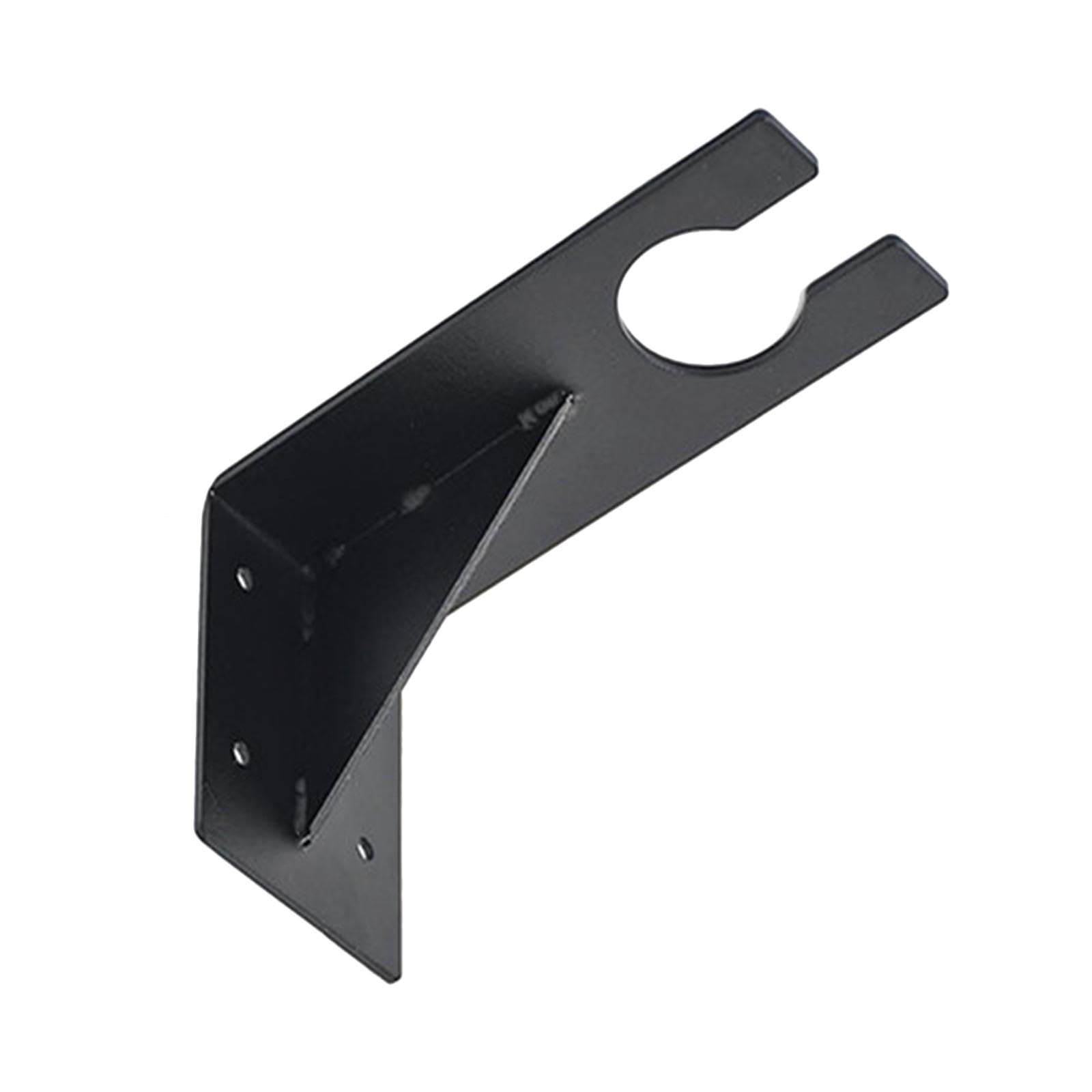 Soporte de pared para cortacésped eléctrico y herramientas, estante de organización de garaje de hierro resistente (8 x 4 pulgadas)