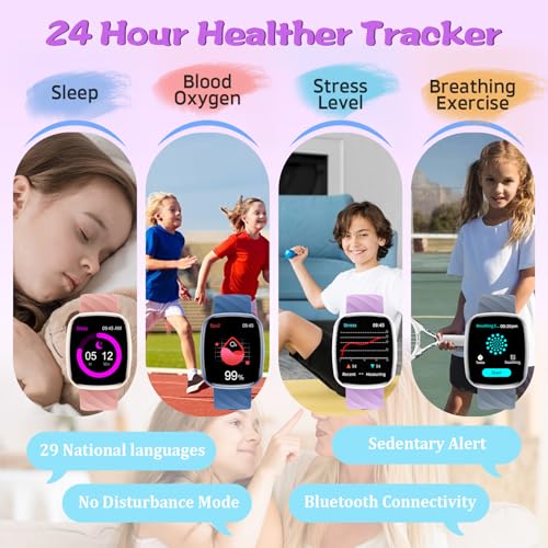 Save 50% on Munnrei Kids Smartwatch - Fitness Tracker & Games