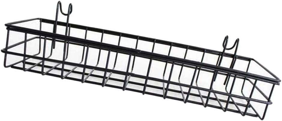 Bnf® Mesh Wall Metal Wire Basket Wire Storage Shelf Rack Home Decor 40x10x5cm