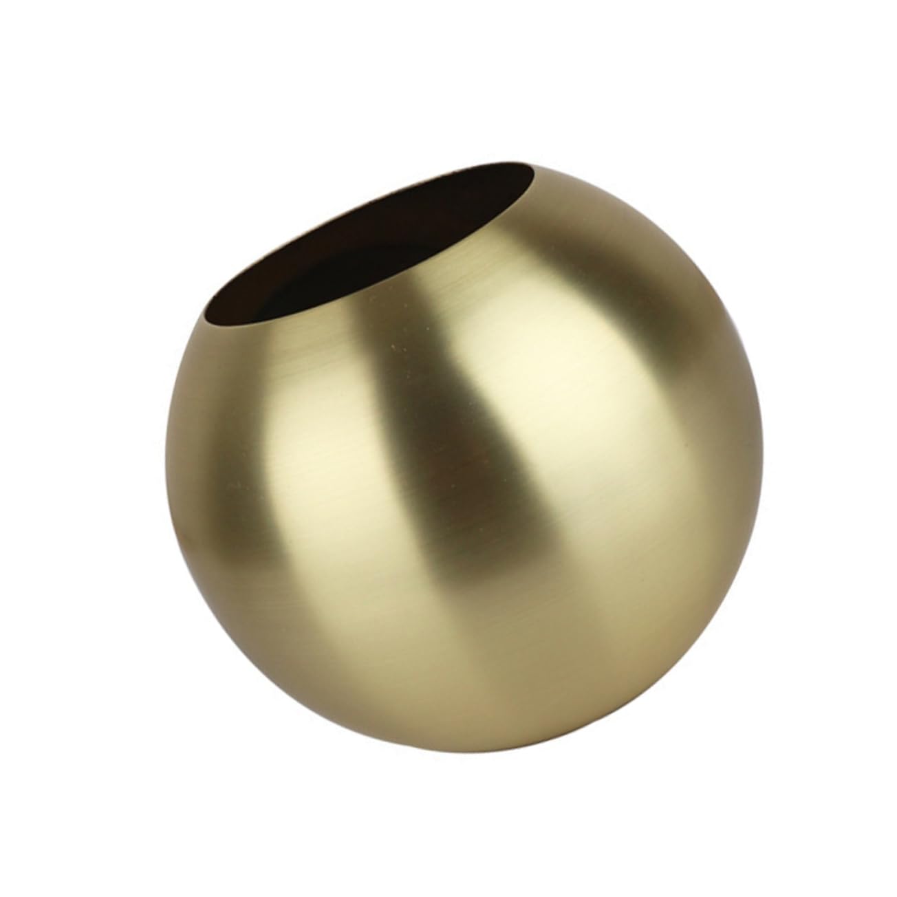 Vase doré pour décoration intérieur et salon chic