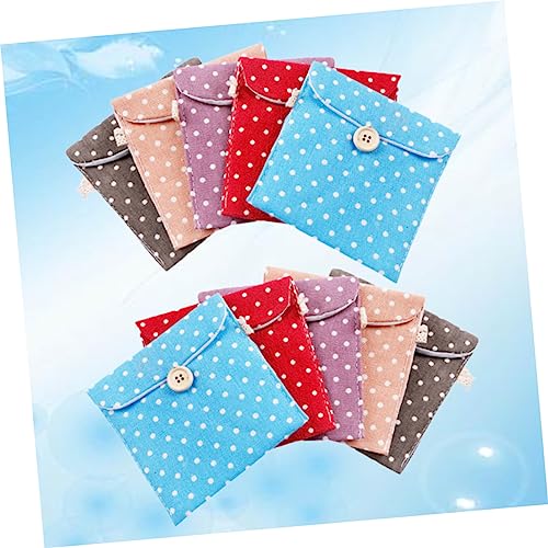 Bolsa portátil para almacenamiento de toallas sanitarias miniatura 5