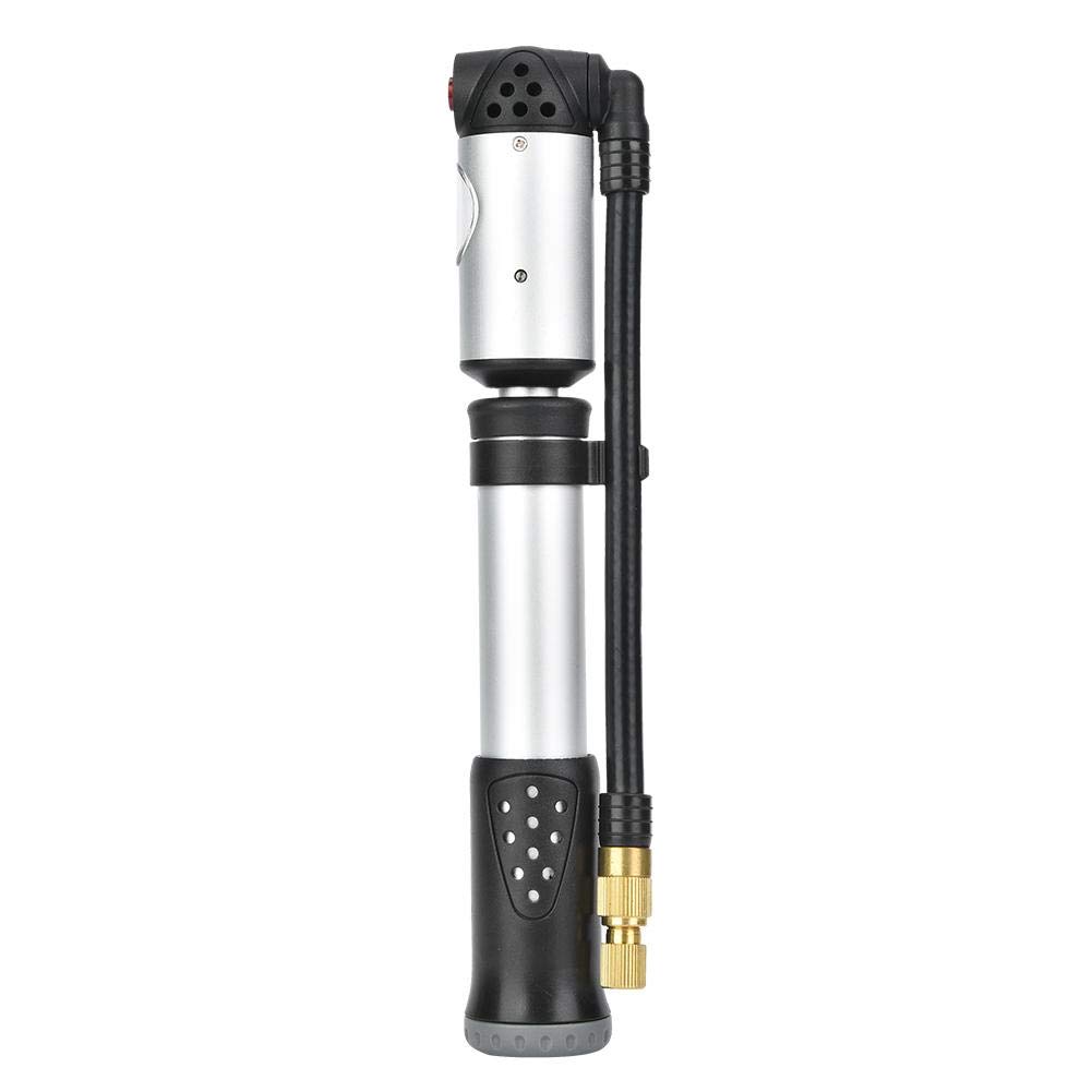 Pompa per bici da strada, pompe per bici Pompa per bici da strada portatile ad alta pressione con accessorio pneumatico per gonfiatore in lega di alluminio