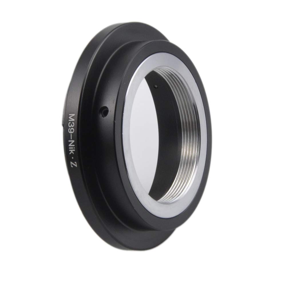 M39-Niko Z - Anillo Adaptador de Objetivo para LM L39 M39 (39 mm, Compatible con Nik Z 7 y para Niko Z 6, cámara de Formato Completo sin Espejo, M39 a Niko Z)