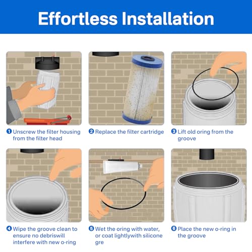 Reliable Water Filter O-Ring Replacement