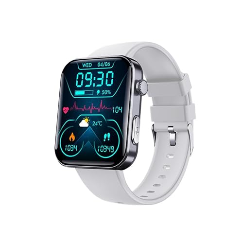 スマートウォッチ【2025新登場&業界最新2.1インチ大画面】iPhone/アンドロイド対応 Bluetooth5.3通話機能 睡眠管理 Smart watch 多運動モード Line着信通知 音楽制御 スマホを探す、歩数計、カロリー、音声アシスタント ア