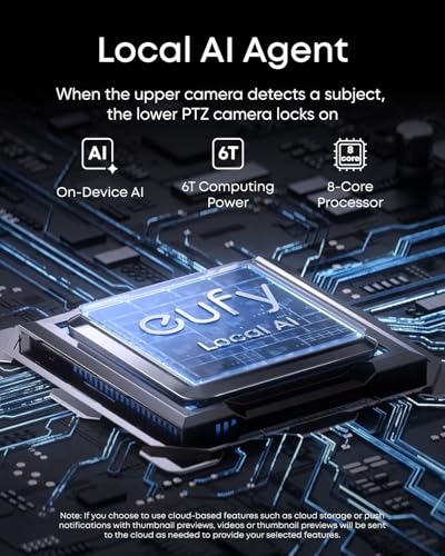 Image of eufy PoE NVR Security System E40, 24 /7 Recording,Up to 16CH, 2TB HDD, 4 4K Bullet Cams, Wired Outdoor Cam, 4K UHD, 122 FOV, Color Night Vision, AI Detection, Red and Blue Strobe