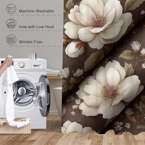 Rideau douche 120x180cm imperméable lavable pour éviter les éclaboussures - 7