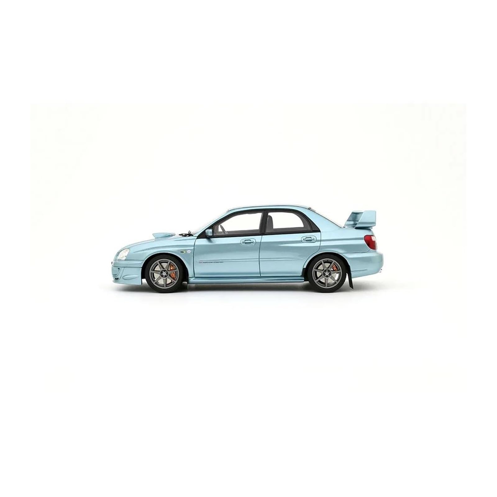 Metallo Scala Replica Resina 1 18 Adatta Per SUBARU IMPREZA WRX STI Modello Di Auto Statica Simulata Decorazione Per La Casa Hobby Veicoli Giochi Set