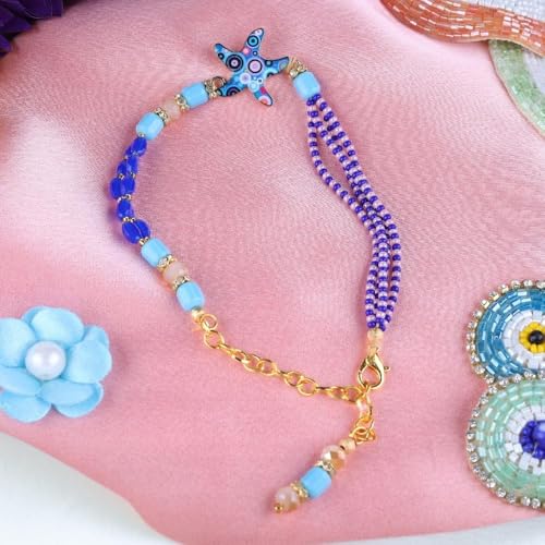 Traditional Handmade Beaded Bracelet Style Rakhi For Raksha Bandhan| Wrist Band For Brothers & Sisters | Trendy Combination Designs With Charms For Kids2